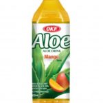 OKF Aloe Drink Mango 16.9oz bottle